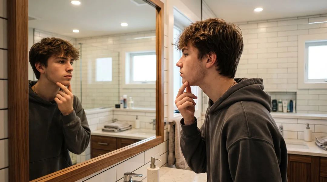 Looksmaxxing und Mewing: Warum der Hype um das perfekte Aussehen extrem toxisch ist - Coverbild