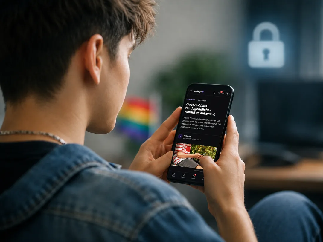 Ist eine queere Jugend App sicher? - Coverbild