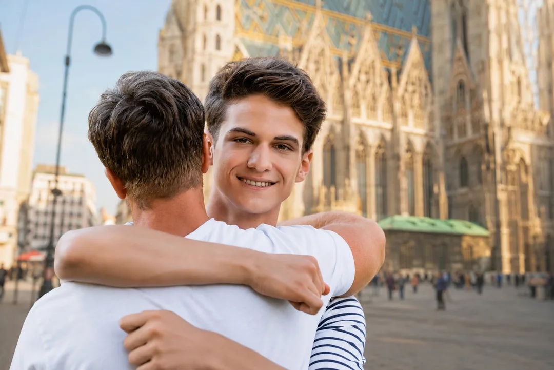 Schwule Freunde finden in Österreich - Coverbild