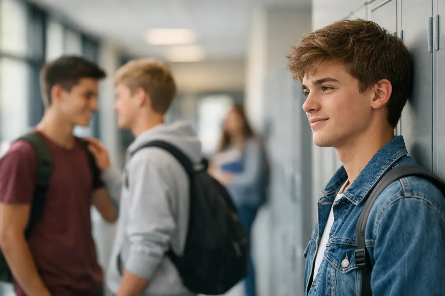Schwuler Crush in der Schule - was tun? - Coverbild