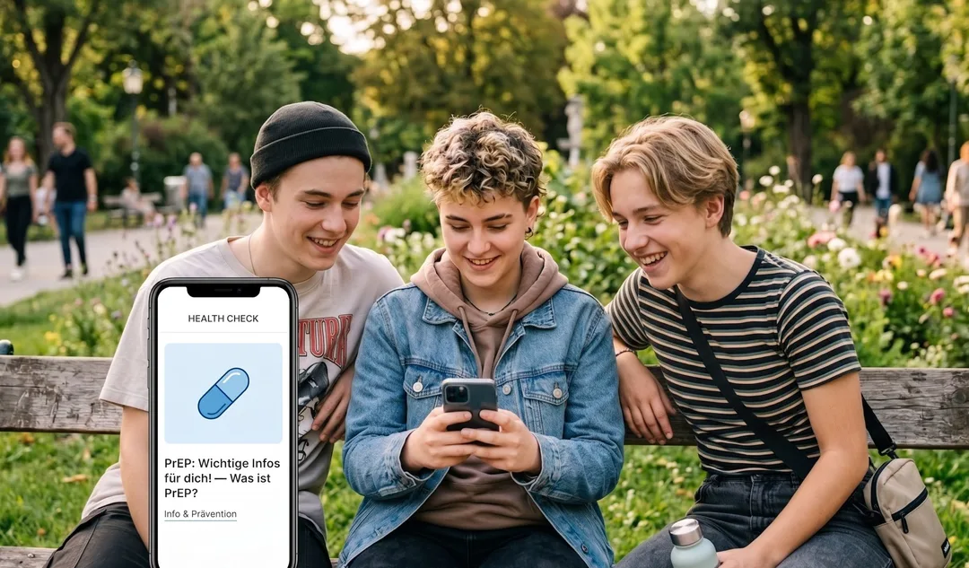 Was ist PrEP? - Alles, was du als queerer Jugendlicher wissen musst - Coverbild