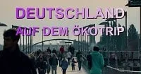 Poster Deutschland auf dem Ökotrip